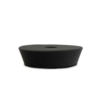 Poetspad zwart zacht 100x30mm excentrisch