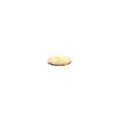 Poetspad lamswol 125mm wit